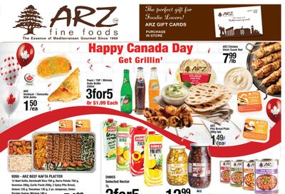 Arz Fine Foods Flyer June 28 to July 4
