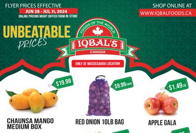 Iqbal Foods (Mississauga) Flyer June 28 to July 11