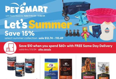 PetSmart Flyer July 1 to 28