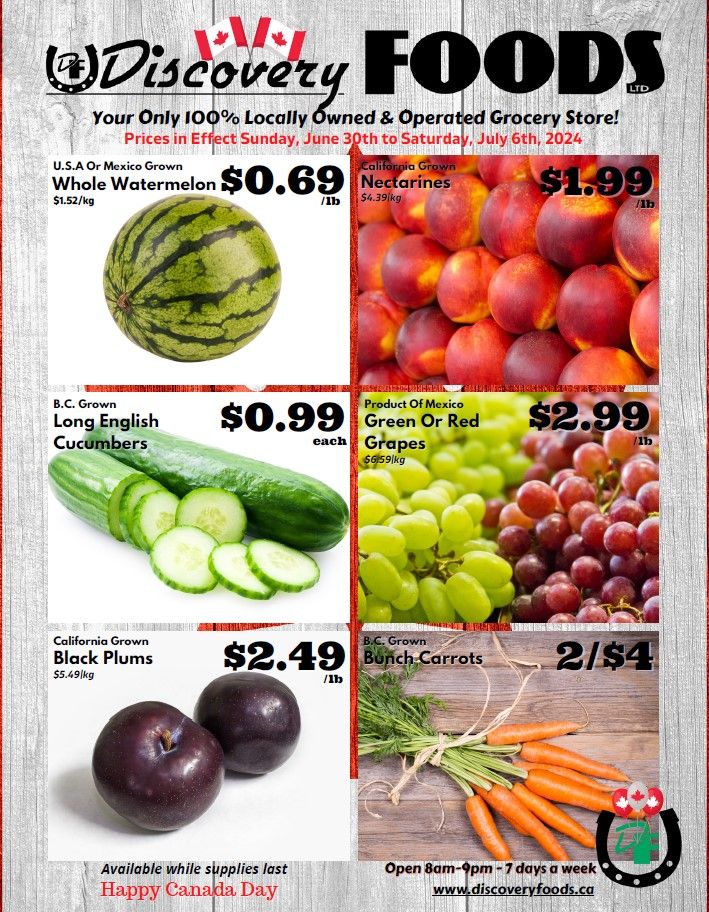 Discovery Foods Flyer June 30 to July 6