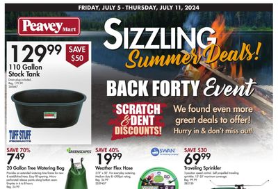 Peavey Mart Flyer July 5 to 11