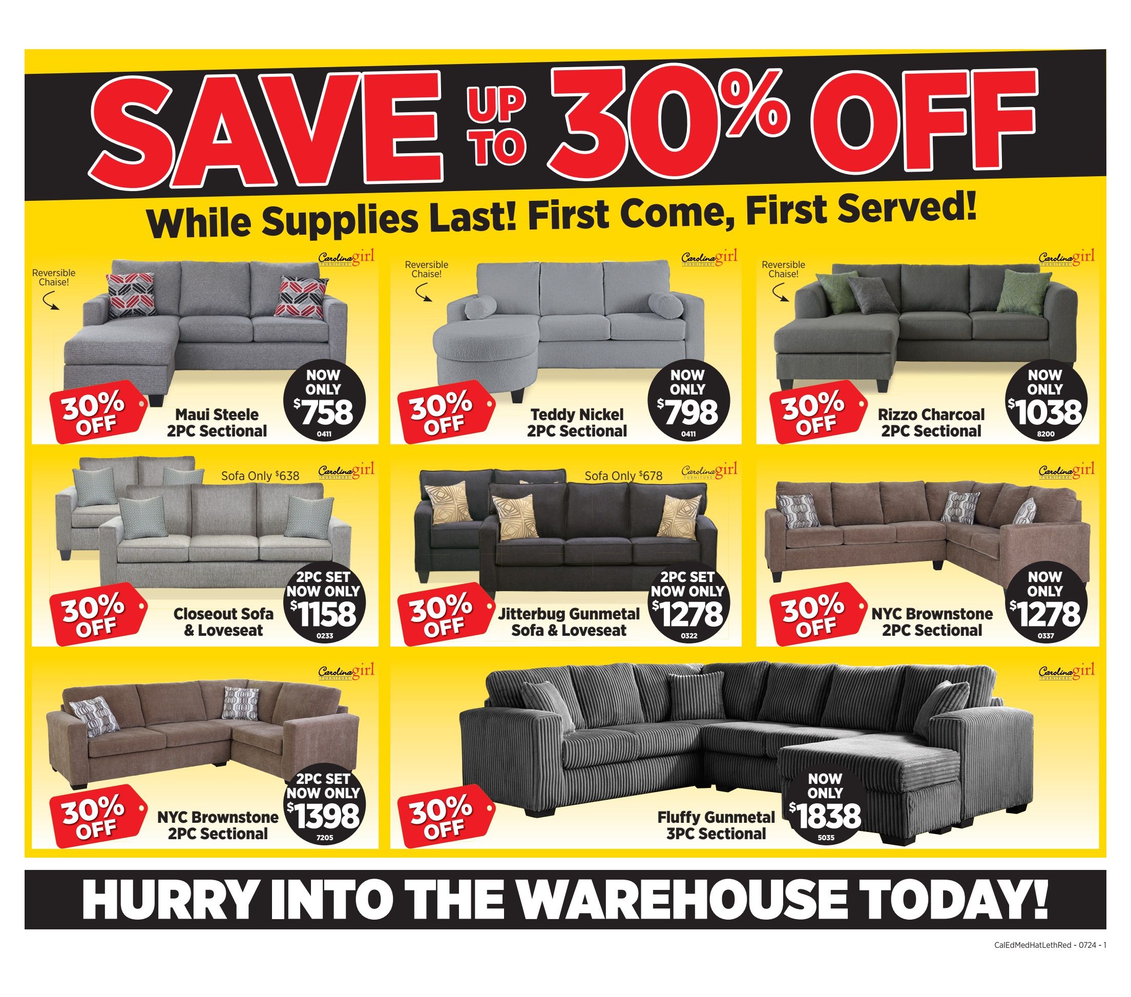 Surplus Furniture & Mattress Warehouse (Red Deer) Flyer July 2 to 7