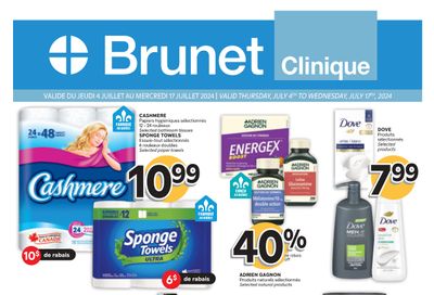 Brunet Clinique Flyer July 4 to 17