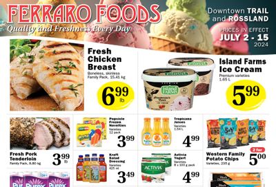 Ferraro Foods Flyer July 2 to 15