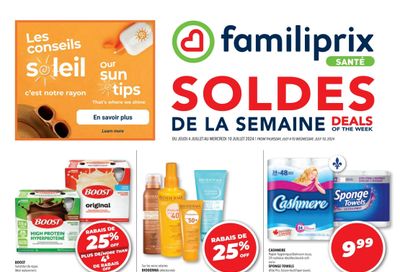 Familiprix Sante Flyer July 4 to 10