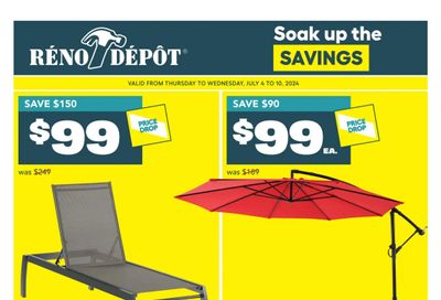 Reno Depot Flyer July 4 to 10