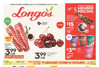 Longo's (Meadowvale) Flyer July 4 to 10