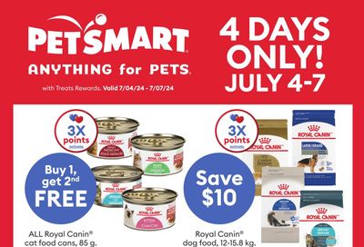 PetSmart Flyer July 4 to 7