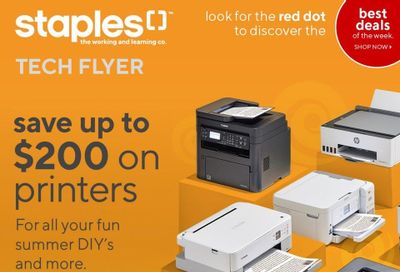 Staples Flyer July 3 to 9