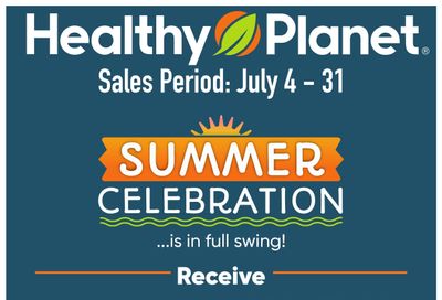 Healthy Planet Flyer July 4 to 31
