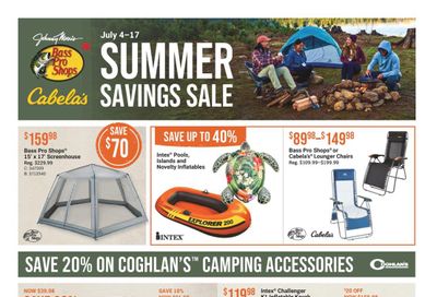 Bass Pro Shops Flyer July 4 to 17