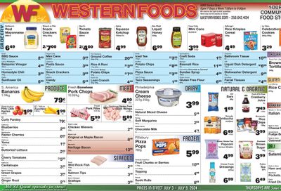 Western Foods Flyer July 3 to 9