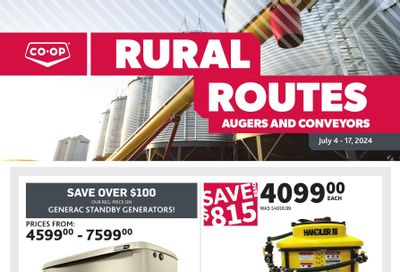 Co-op (West) Rural Routes Flyer July 4 to 17