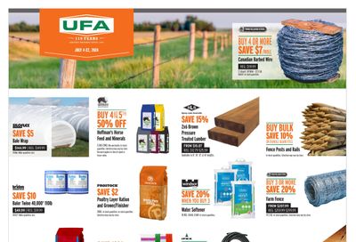 UFA Co-operative Limited Flyer July 4 to 22
