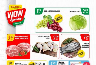 Tavora Foods Flyer July 1 to 7