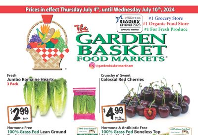 The Garden Basket Flyer July 4 to 10