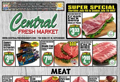 Central Fresh Market Flyer July 4 to 11