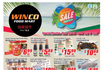 WinCo Food Mart (HWY 7) Flyer July 4 to 10