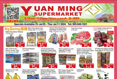 Yuan Ming Supermarket Flyer July 5 to 11