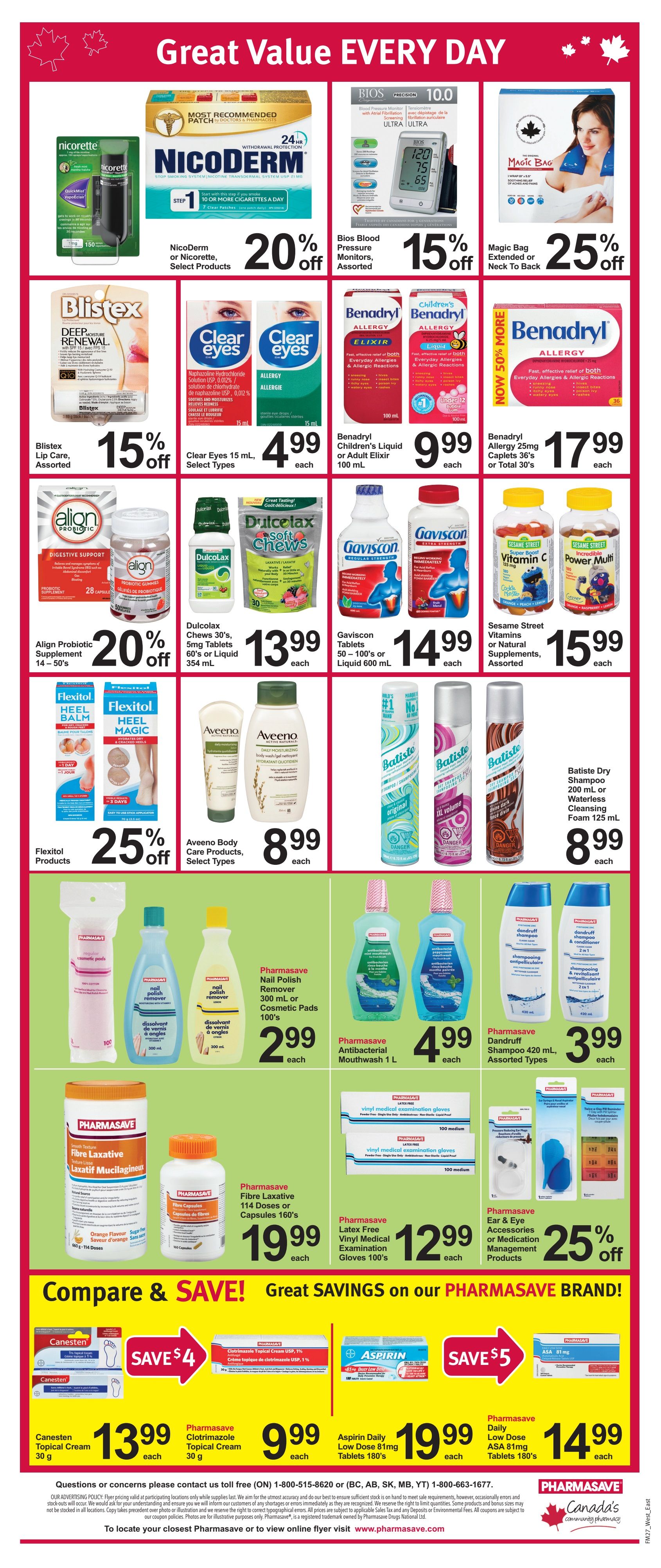 Pharmasave (West) Flyer July 5 to 18