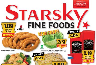 Starsky Foods Flyer July 4 to 10