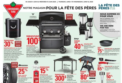 Canadian Tire (QC) Flyer June 4 to 10