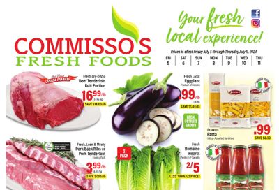 Commisso's Fresh Foods Flyer July 5 to 11