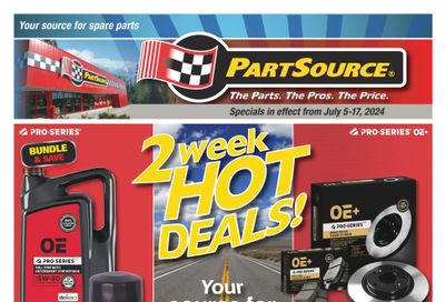 PartSource Flyer July 5 to 17