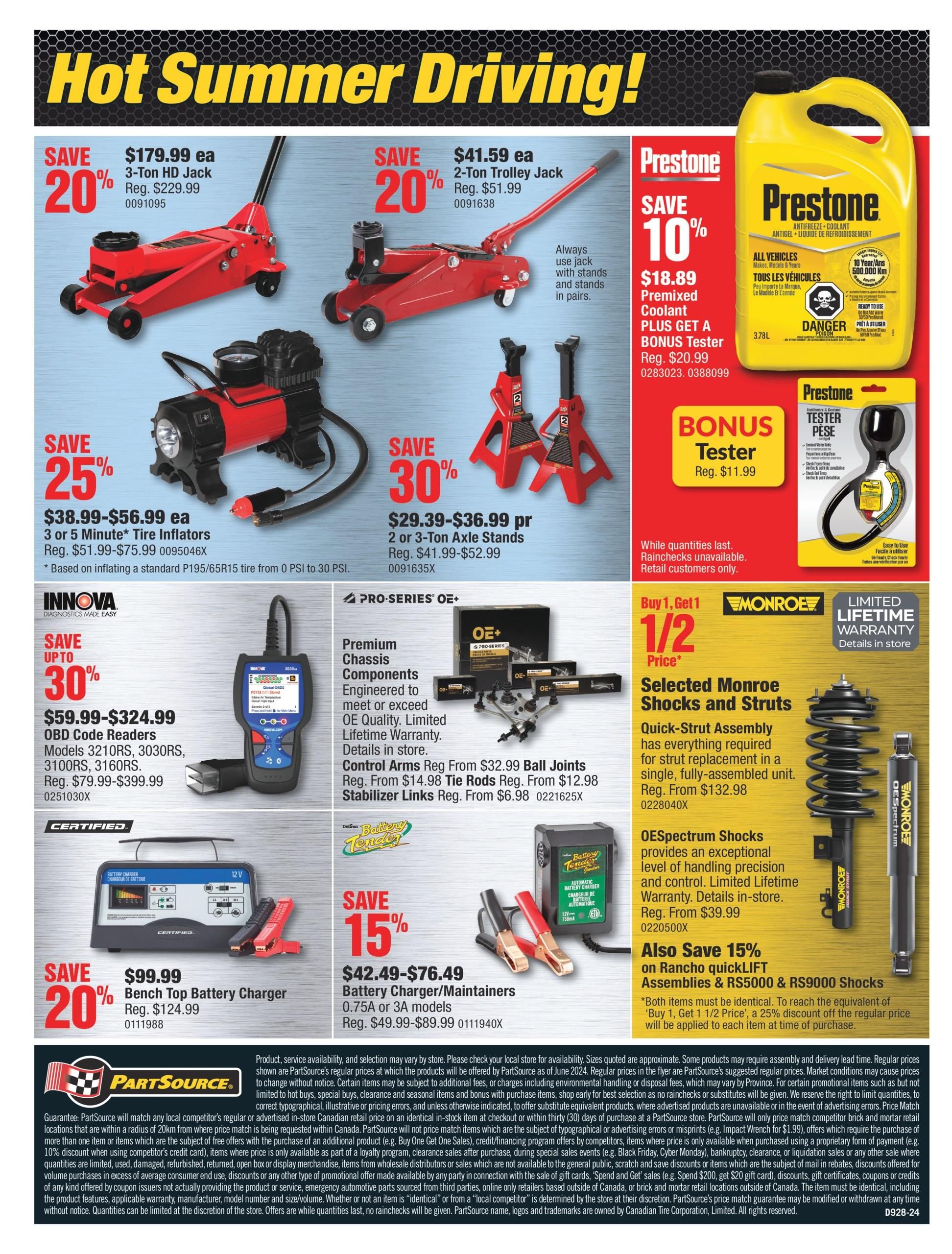 PartSource Flyer July 5 to 17