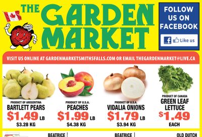 The Garden Market Flyer July 5 to 11