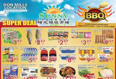 Sunny Foodmart (Don Mills) Flyer July 5 to 11