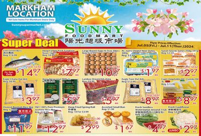 Sunny Foodmart (Markham) Flyer July 5 to 11