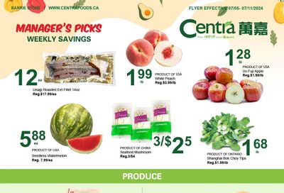 Centra Foods (Barrie) Flyer July 5 to 11