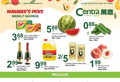 Centra Foods (North York) Flyer July 5 to 11