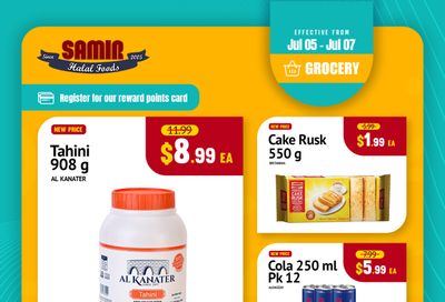 Samir Supermarket Flyer July 5 to 7