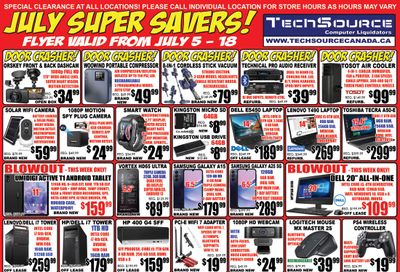 TechSource Flyer July 5 to 18