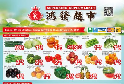 Superking Supermarket (North York) Flyer July 5 to 11