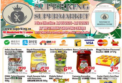 Superking Supermarket (London) Flyer July 5 to 11