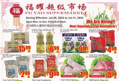 Fu Yao Supermarket Flyer July 5 to 11