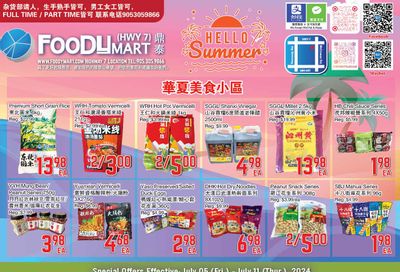 FoodyMart (HWY7) Flyer July 5 to 11