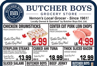 Butcher Boys Grocery Store Flyer July 3 to 11