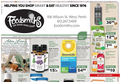 Foodsmiths Health First Flyer June 5 to 20