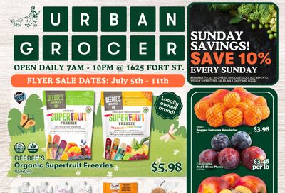 Urban Grocer Flyer July 5 to 11