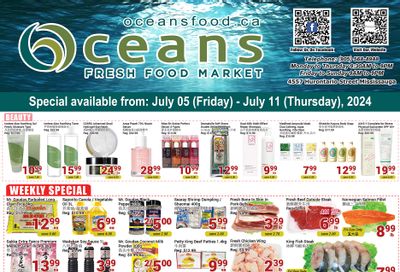 Oceans Fresh Food Market (Mississauga) Flyer July 5 to 11