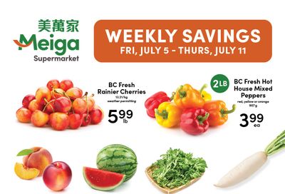 Meiga Supermarket Flyer July 5 to 11