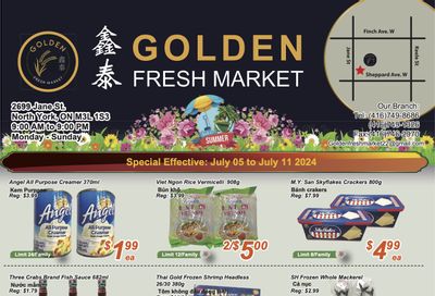 Golden Fresh Market Flyer July 5 to 11