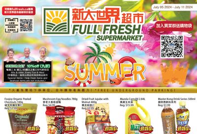 Full Fresh Supermarket Flyer July 5 to 11