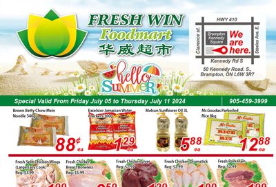 Fresh Win Foodmart Flyer July 5 to 11