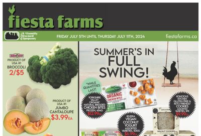 Fiesta Farms Flyer July 5 to 11