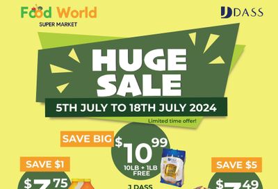 Food World Supermarket Flyer July 5 to 18